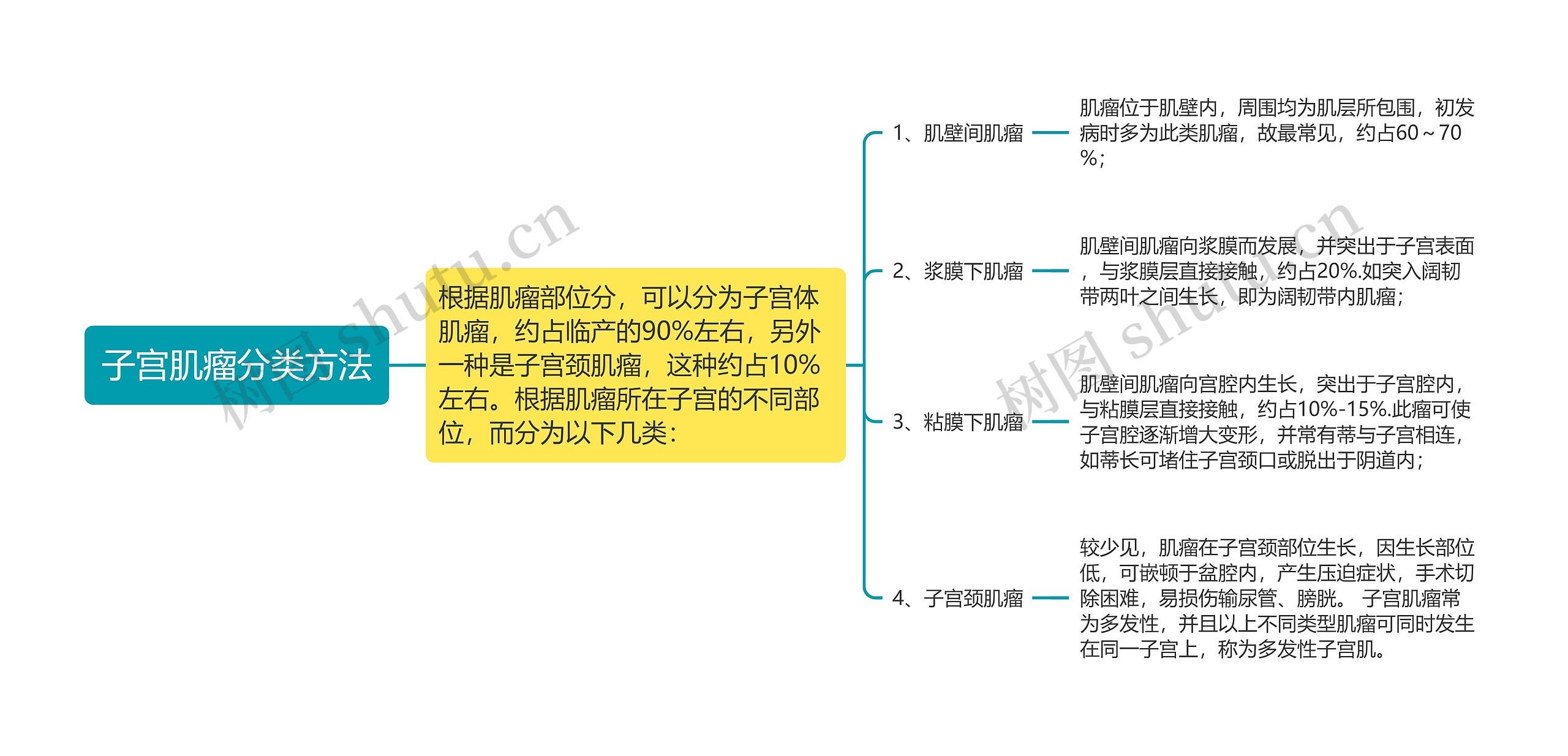 子宫肌瘤分类方法