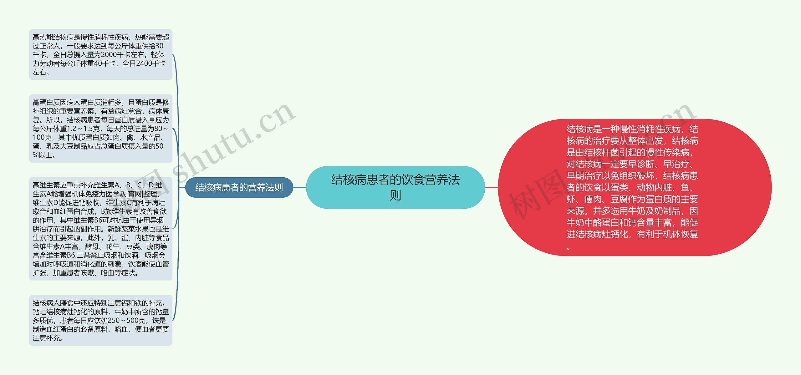 结核病患者的饮食营养法则