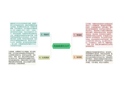 流脑病原的治疗