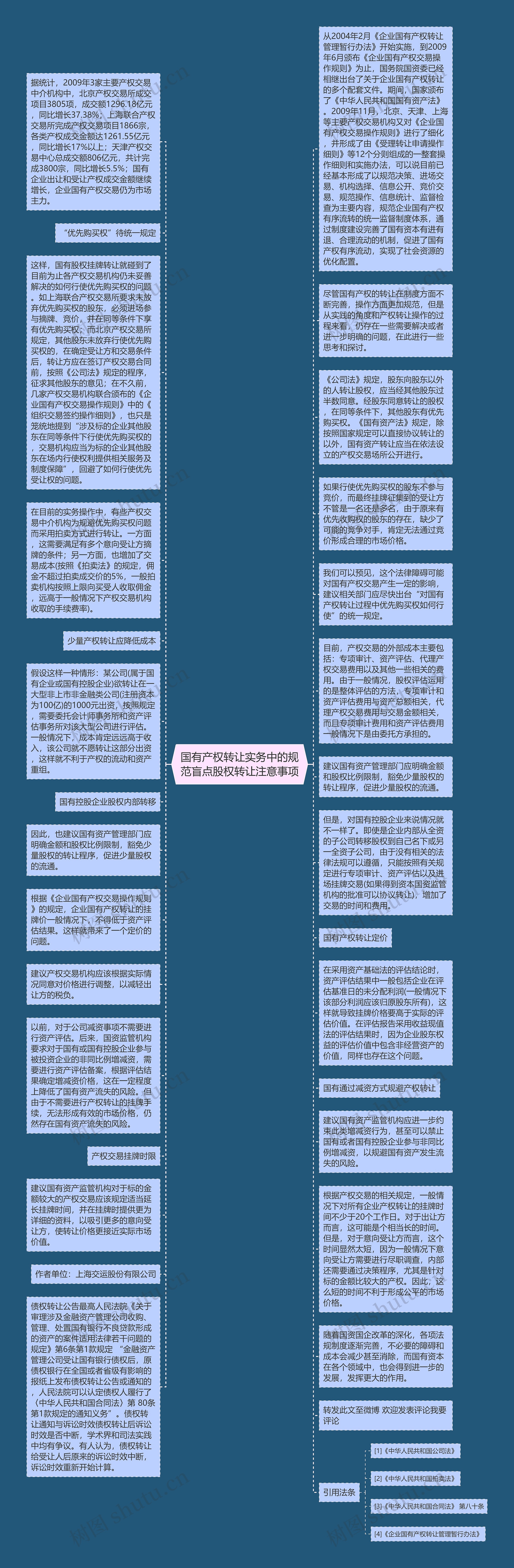 国有产权转让实务中的规范盲点股权转让注意事项思维导图