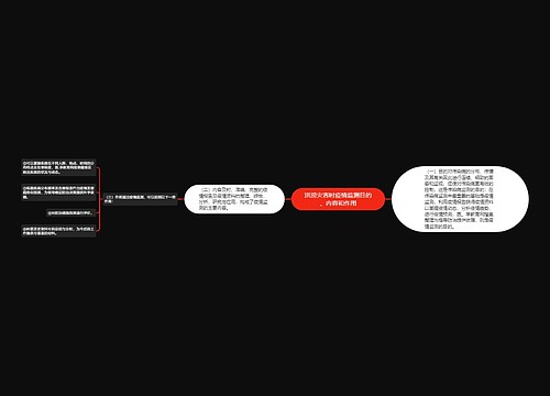 洪涝灾害时疫情监测目的、内容和作用