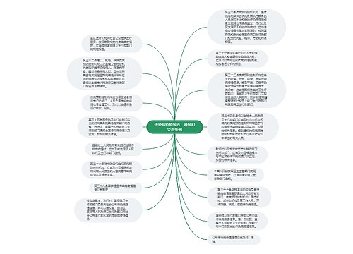 传染病疫情报告、通报和公布条例