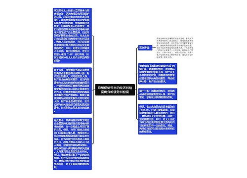 商场促销带来的经济纠纷案例分析债务纠纷案