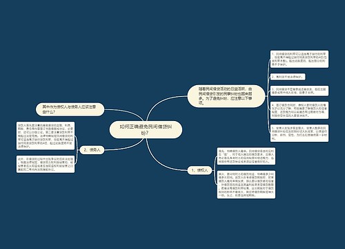 如何正确避免民间借贷纠纷？