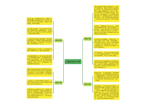 儿童输液的护理