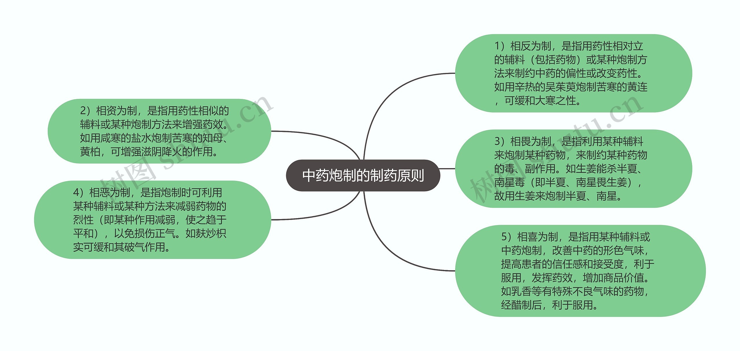 中药炮制的制药原则