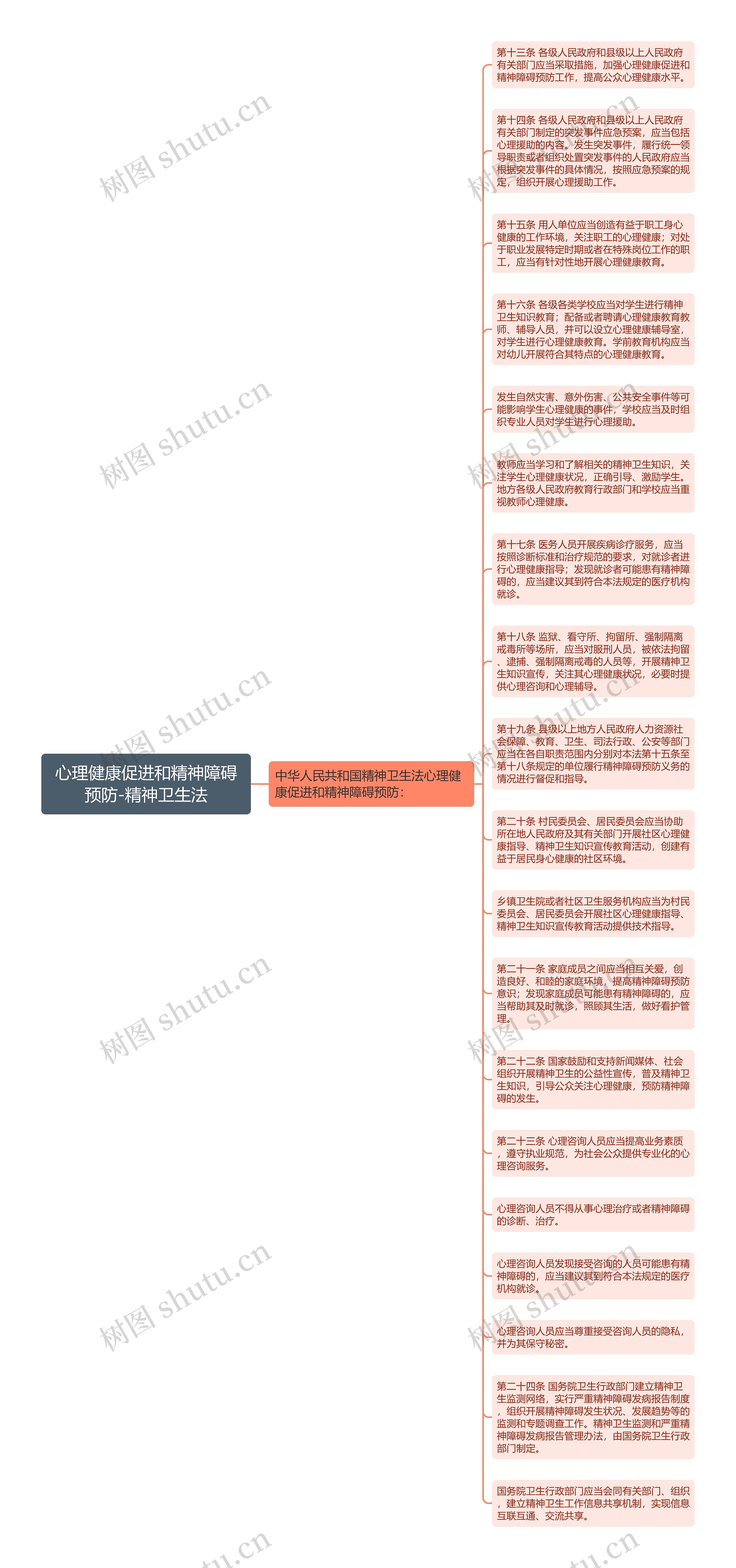 心理健康促进和精神障碍预防-精神卫生法