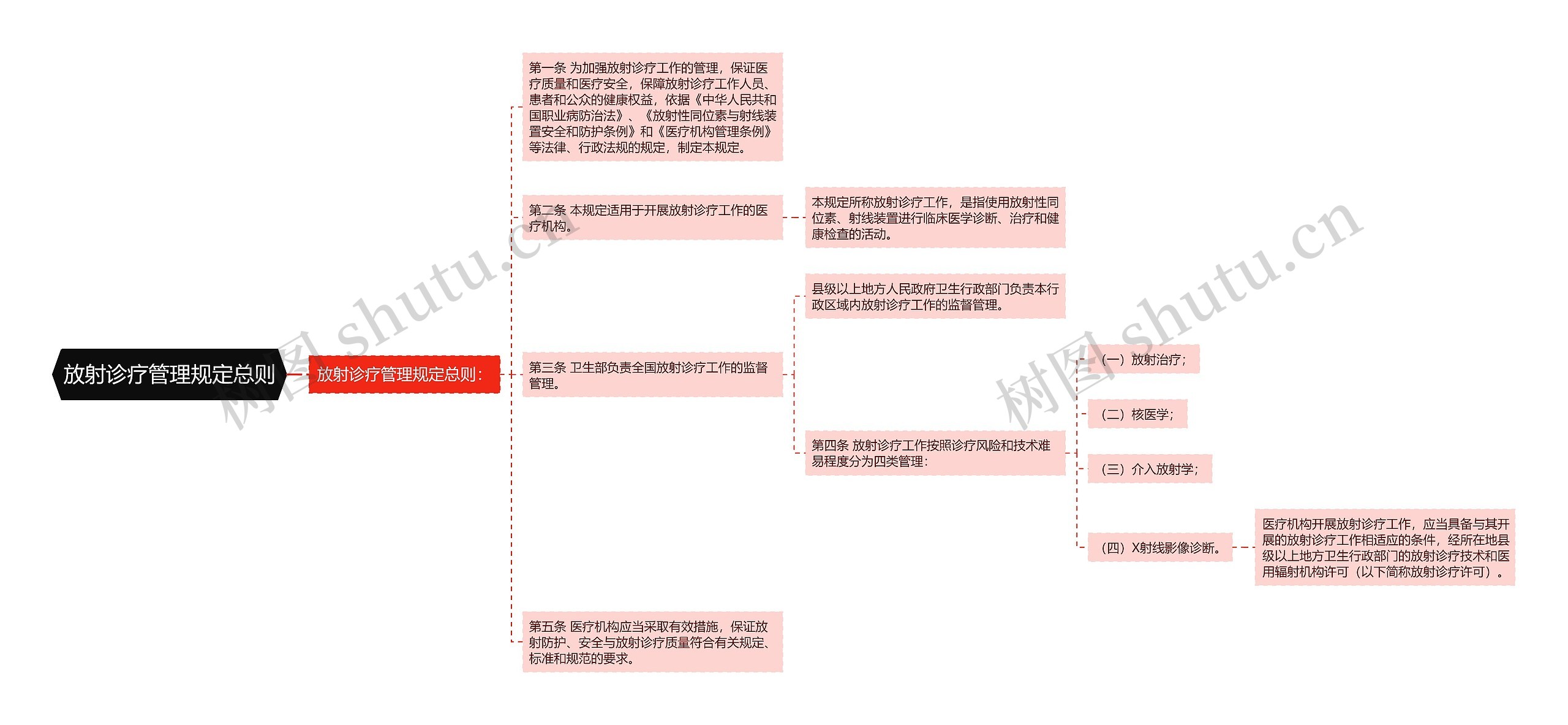 放射诊疗管理规定总则