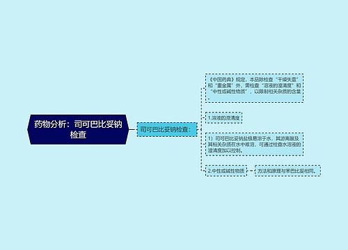 药物分析：司可巴比妥钠检查