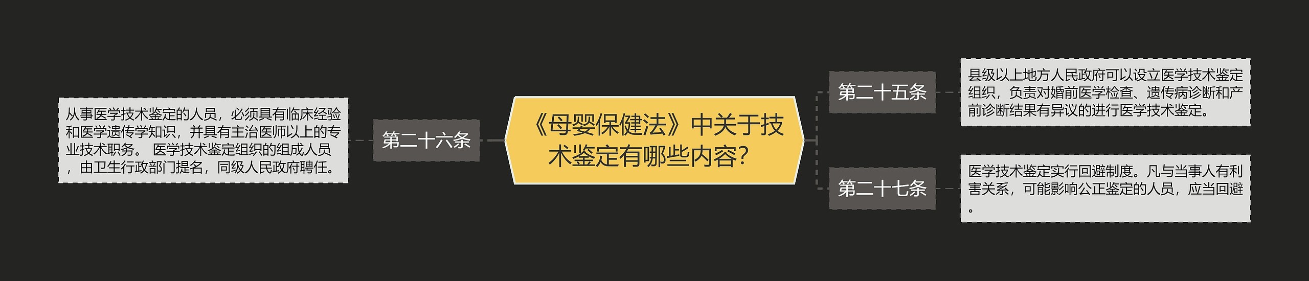 《母婴保健法》中关于技术鉴定有哪些内容？