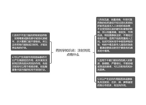 药剂学知识点：注射剂优点有什么