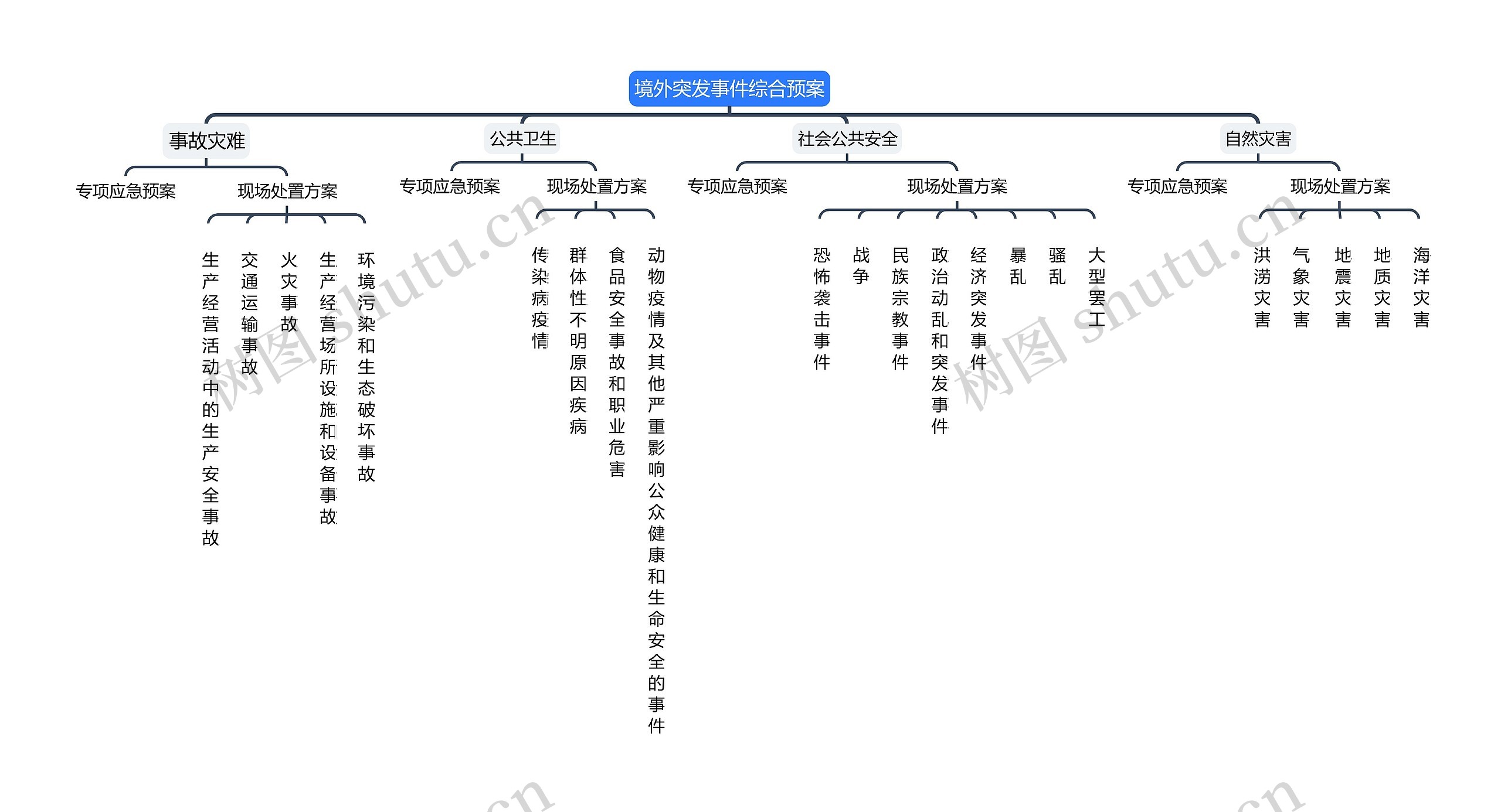 境外突发事件综合预案