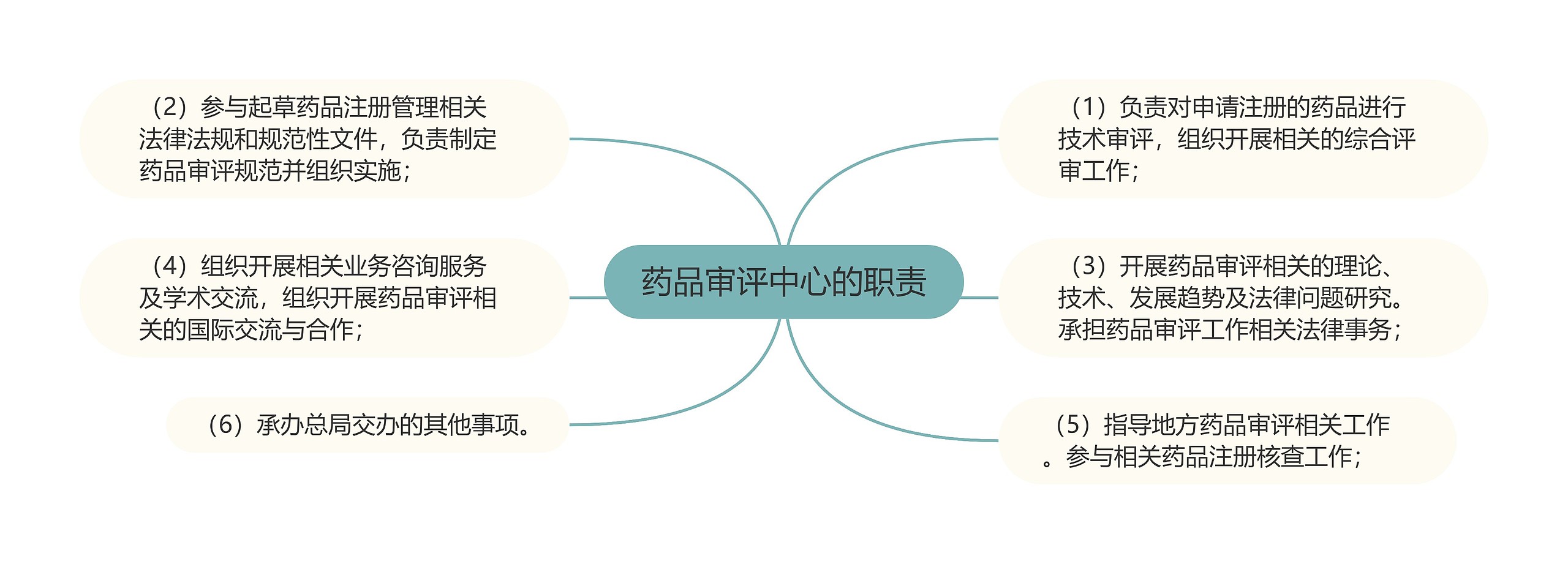 药品审评中心的职责