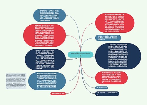 新债务重组准则的纳税调整