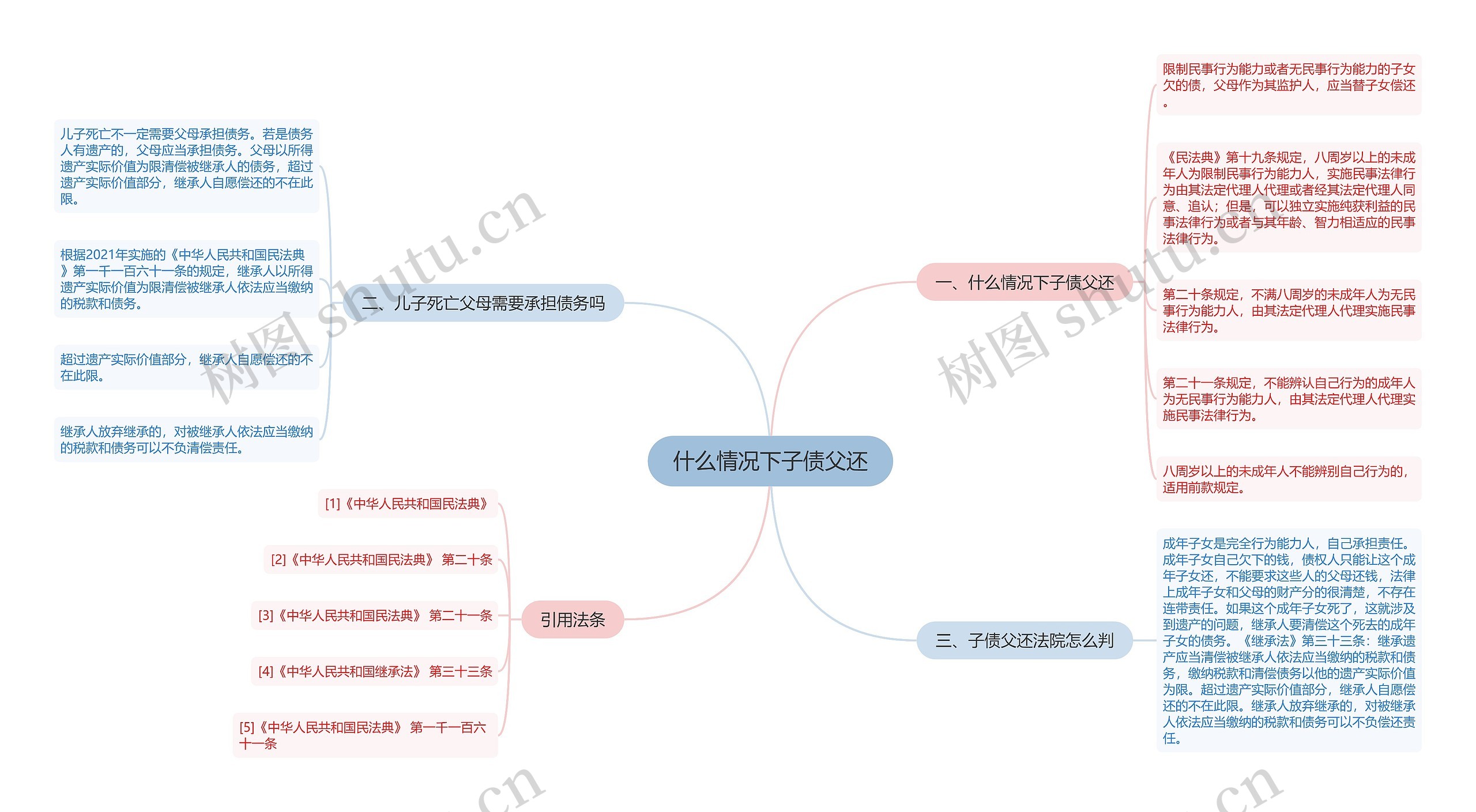 什么情况下子债父还