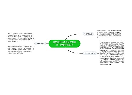 胰岛素引起不良反应有哪些--药物分析复习