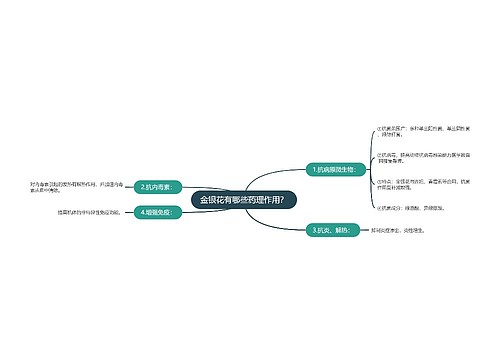 金银花有哪些药理作用？