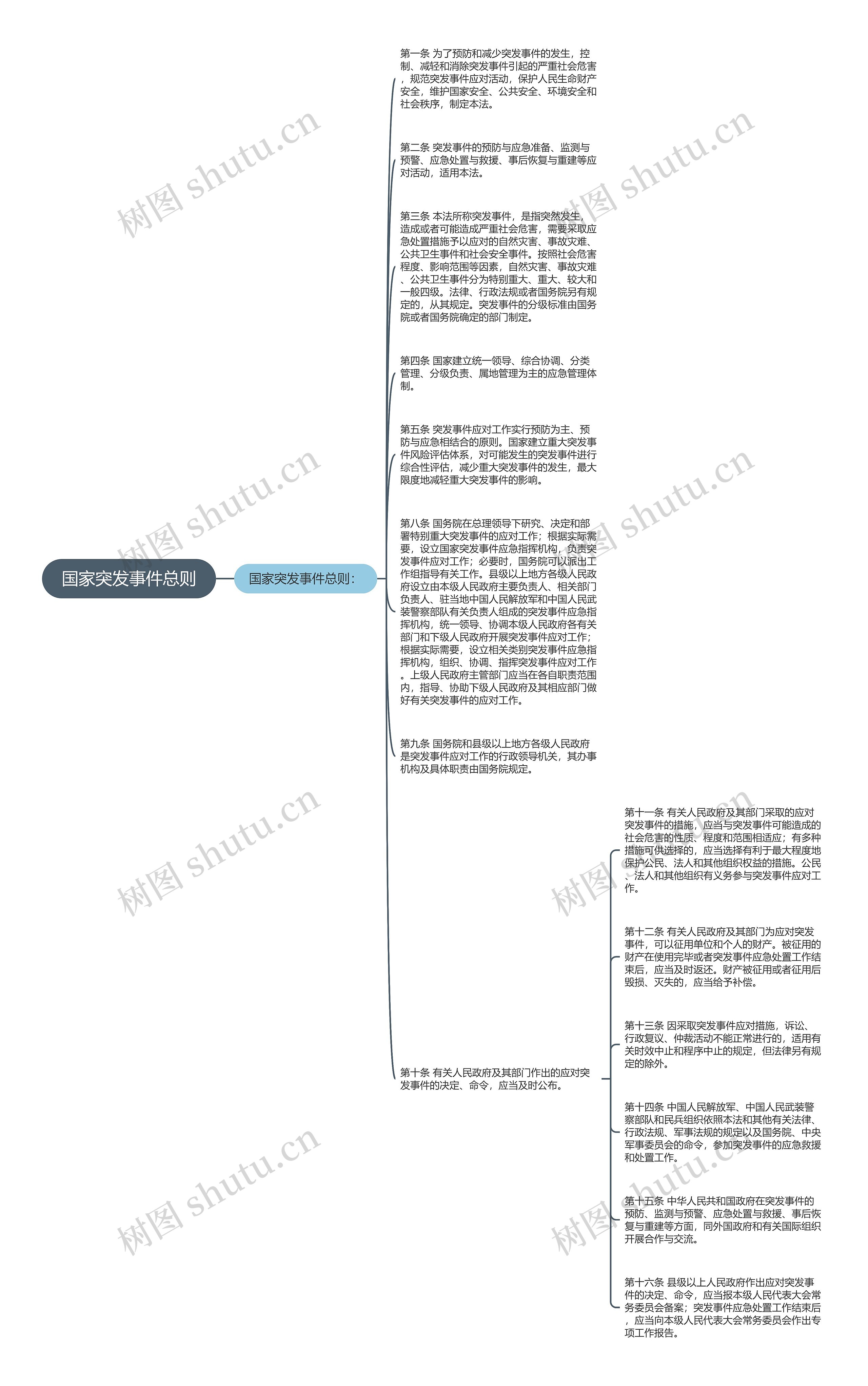国家突发事件总则
