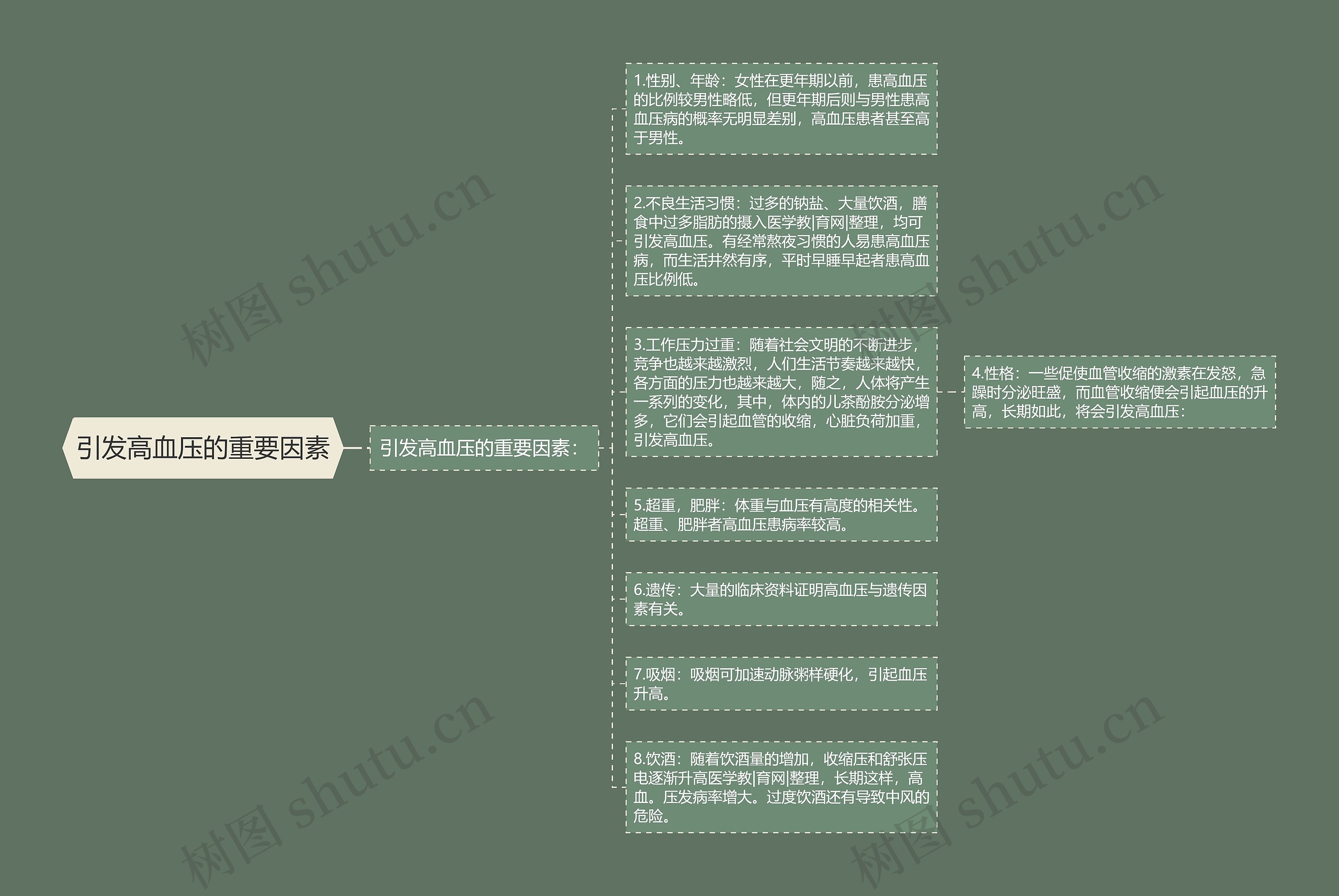 引发高血压的重要因素 引发高血压的重要因素
