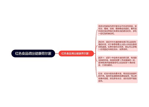 红色食品调出健康荷尔蒙