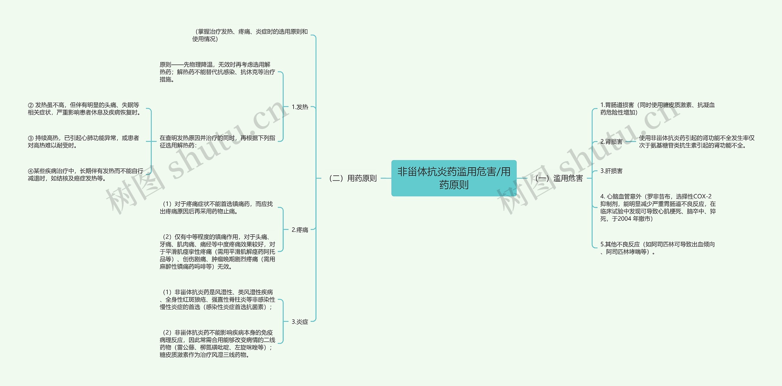 非甾体抗炎药滥用危害/用药原则 非甾体抗炎药滥用危害/用药原则