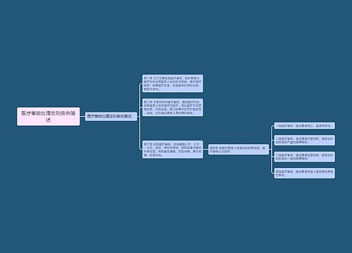 医疗事故处理总则条例简述