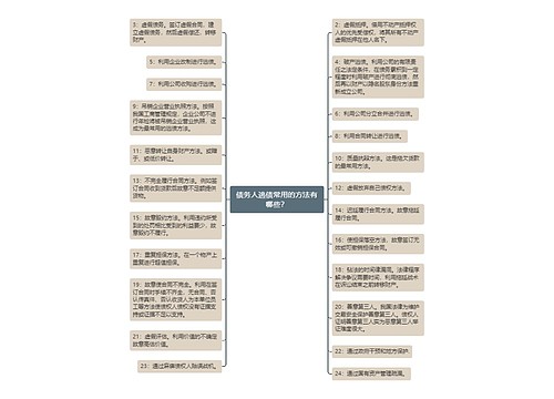 债务人逃债常用的方法有哪些？