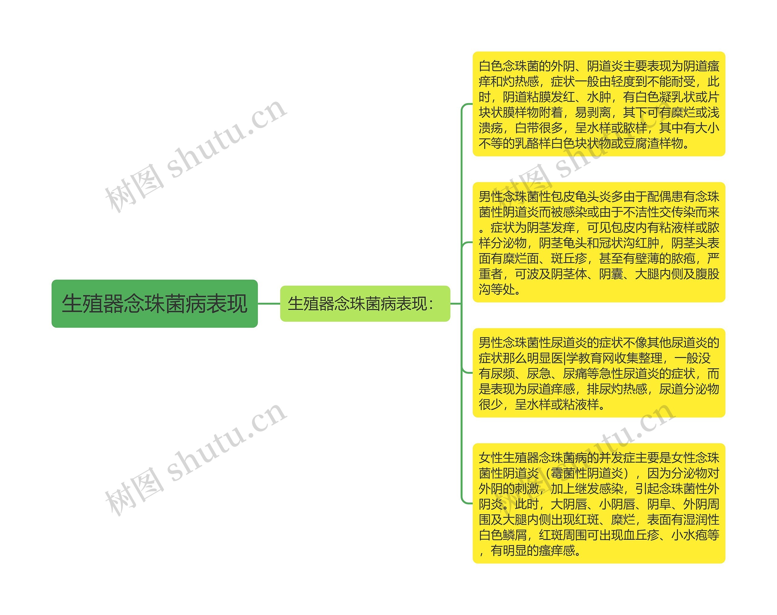 生殖器念珠菌病表现