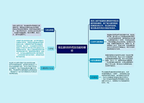 维生素E的作用及功能有哪些