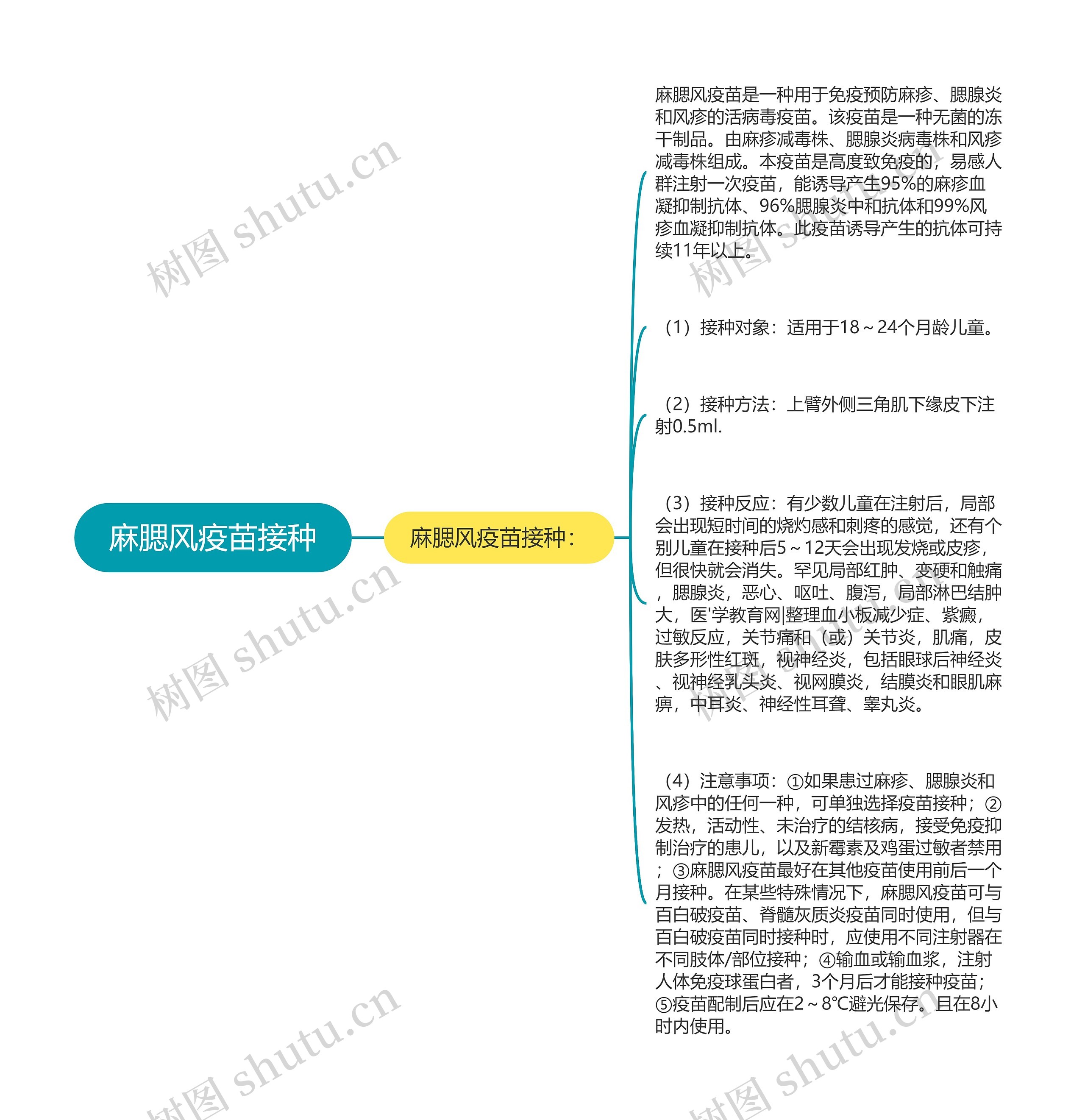 麻腮风疫苗接种