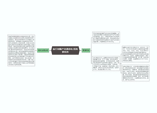 施行剖腹产突遇停电 医院要担责