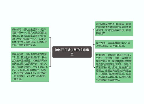 接种百日破疫苗的注意事宜