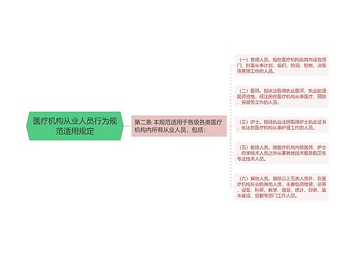 医疗机构从业人员行为规范适用规定