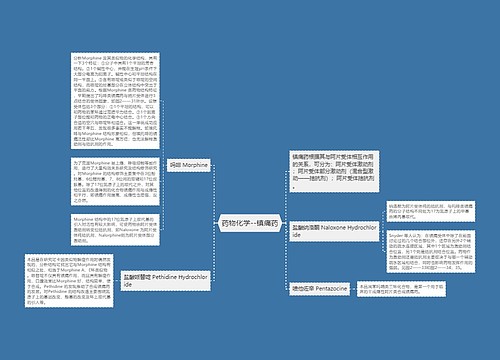 药物化学--镇痛药