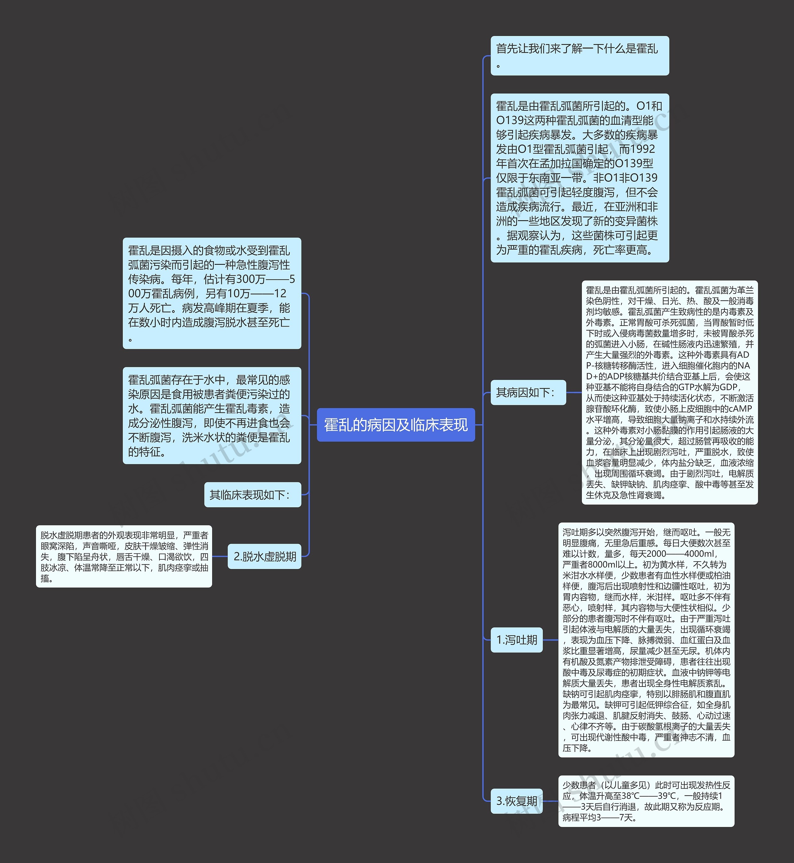 霍乱的病因及临床表现 霍乱的病因及临床表现