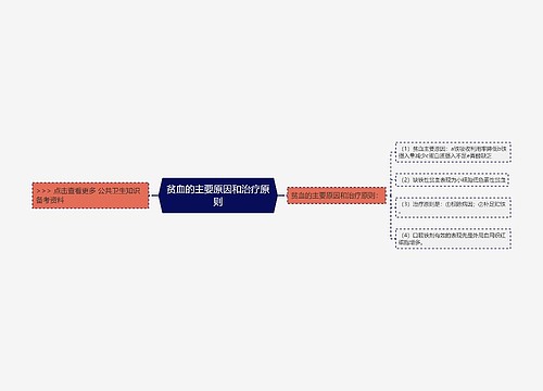 贫血的主要原因和治疗原则