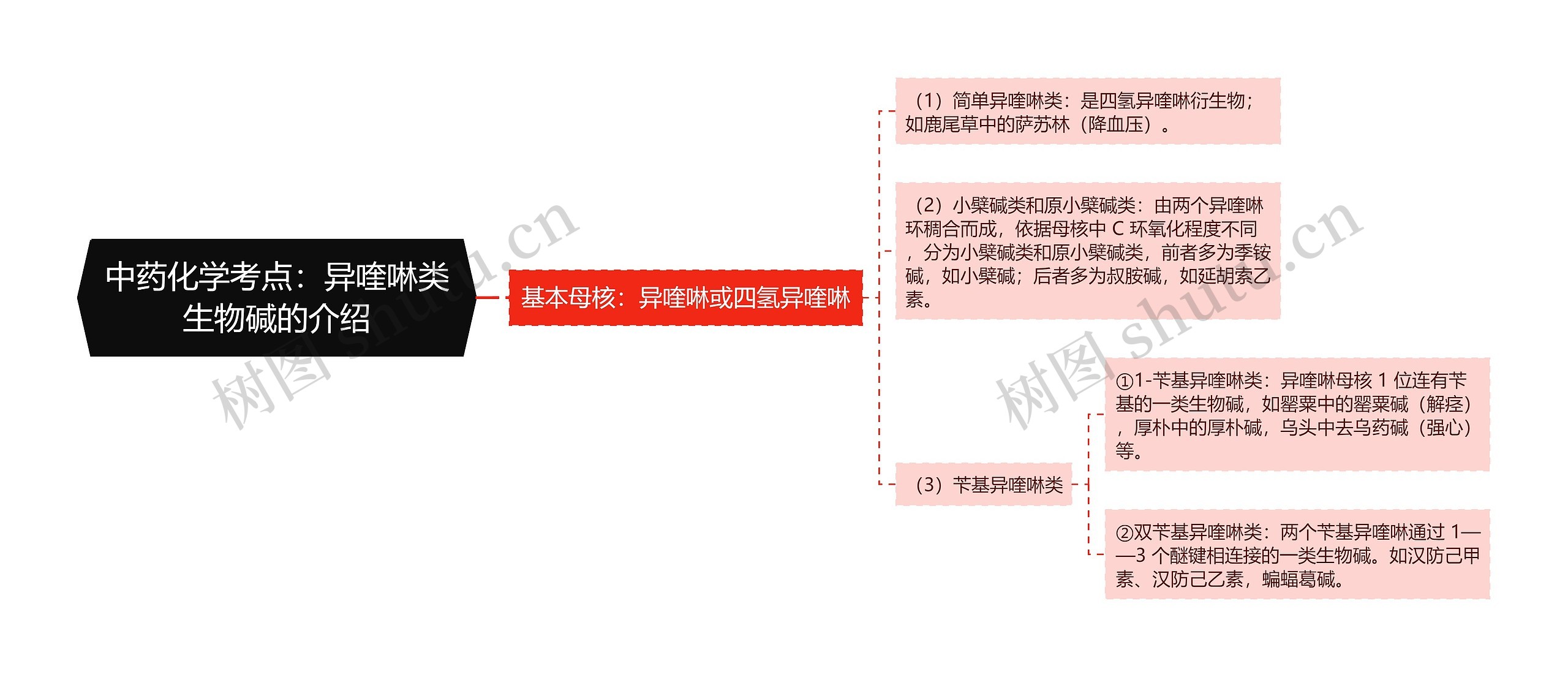 中药化学考点：异喹啉类生物碱的介绍