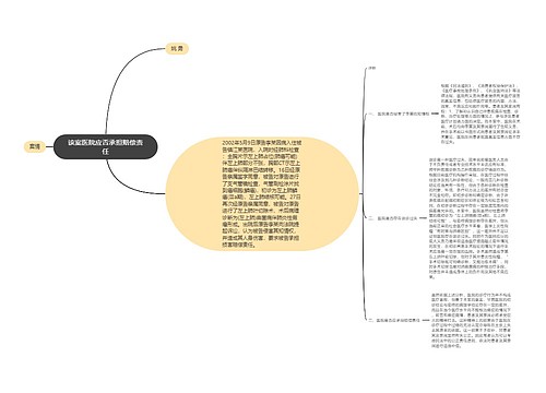 该案医院应否承担赔偿责任