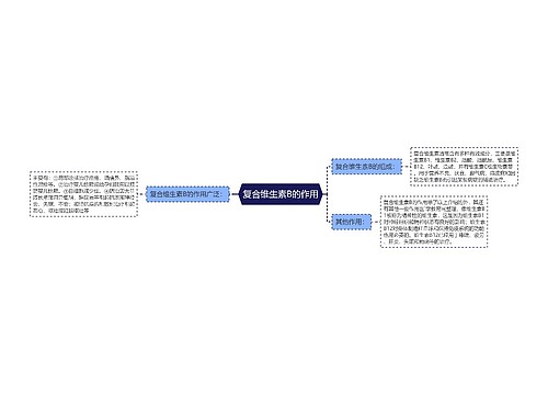 复合维生素B的作用