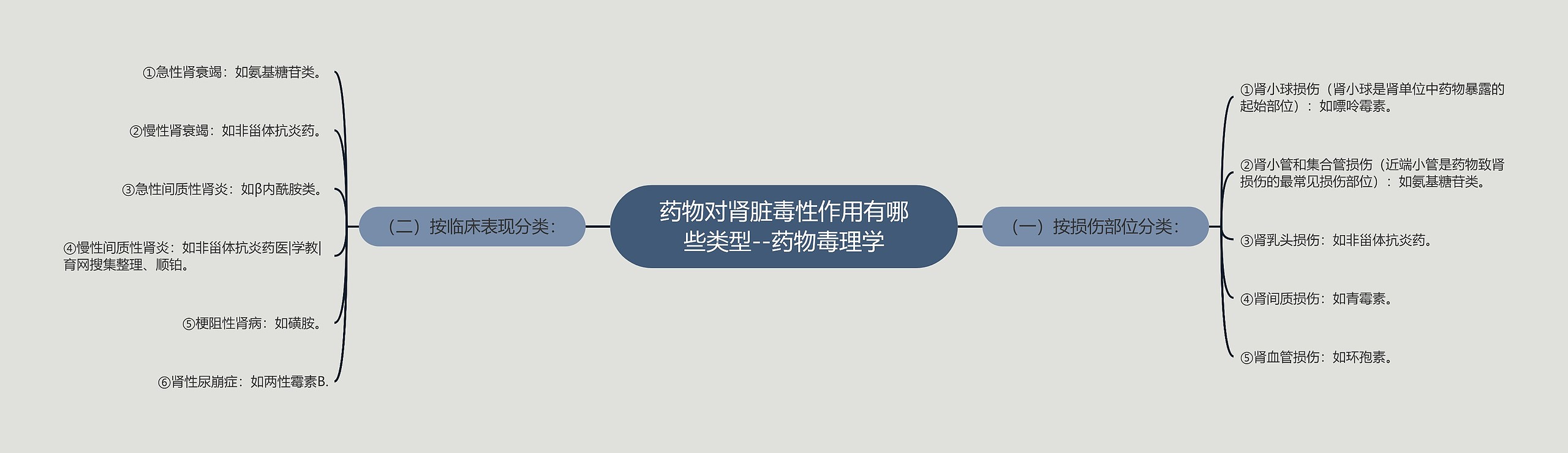 药物对肾脏毒性作用有哪些类型--药物毒理学 药物对肾脏毒性作用有哪些类型--药物毒理学