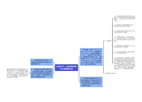 药物化学：扑热息痛有哪些方面需要注意