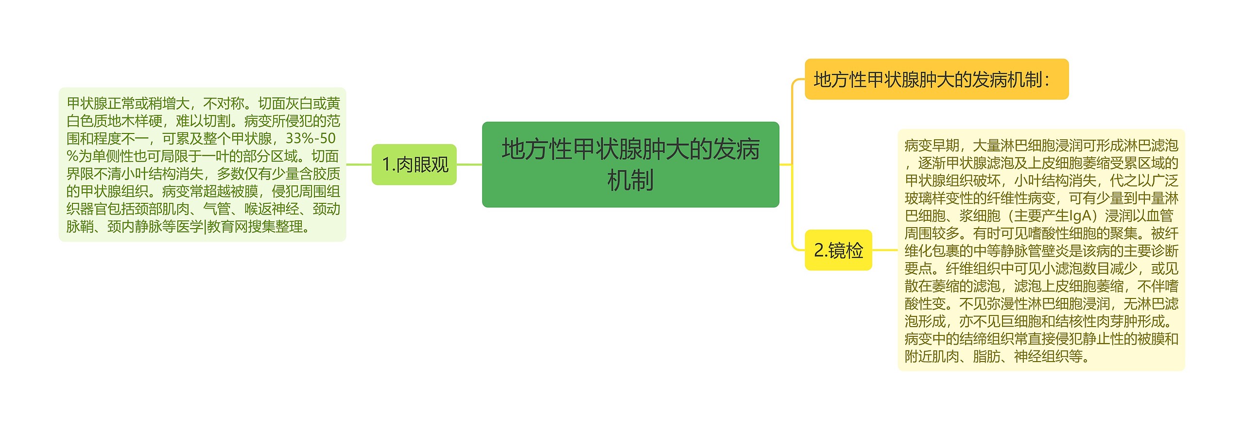 地方性甲状腺肿大的发病机制