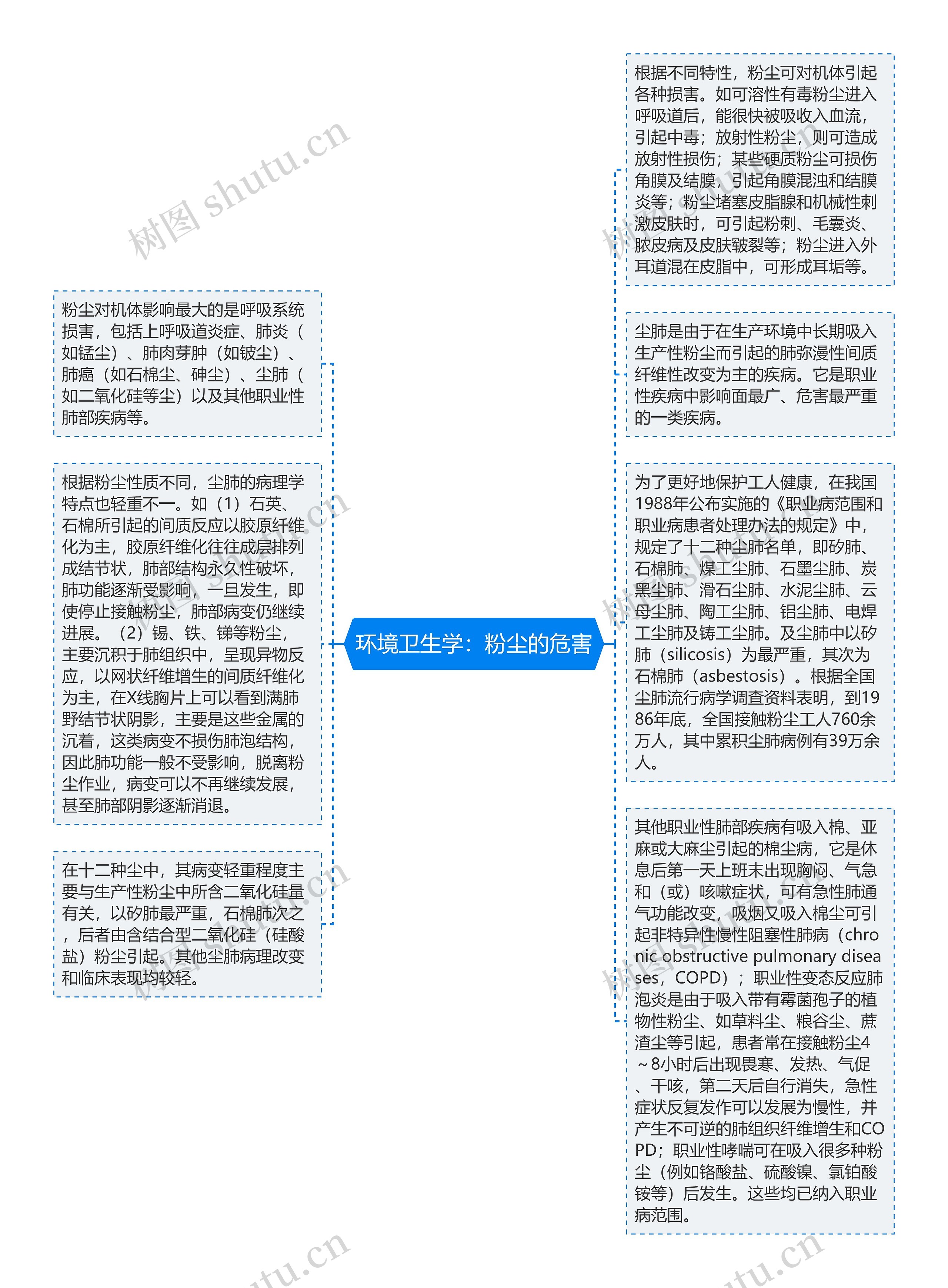 环境卫生学：粉尘的危害