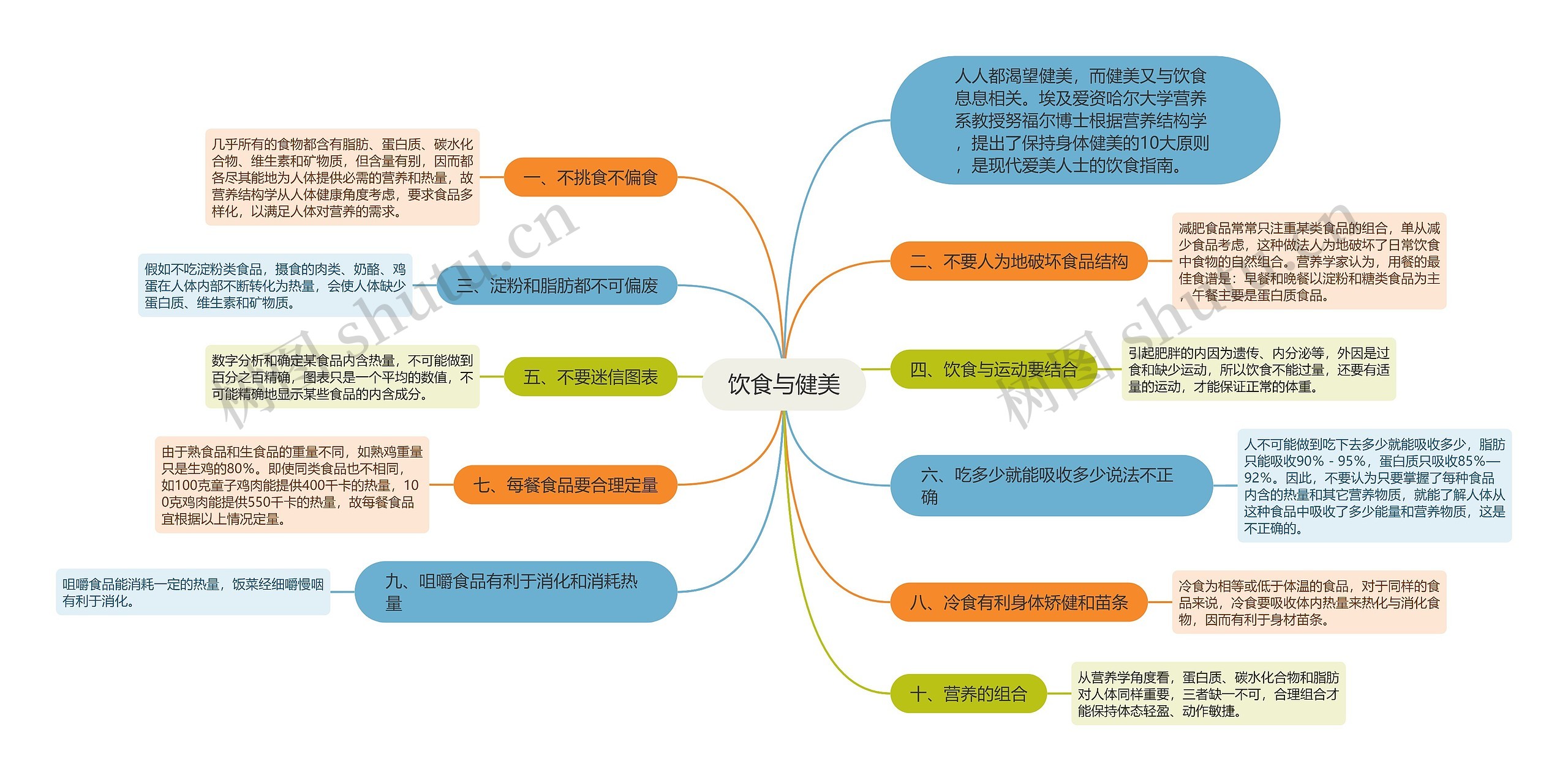 饮食与健美