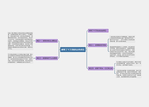 感冒了千万别进这些误区