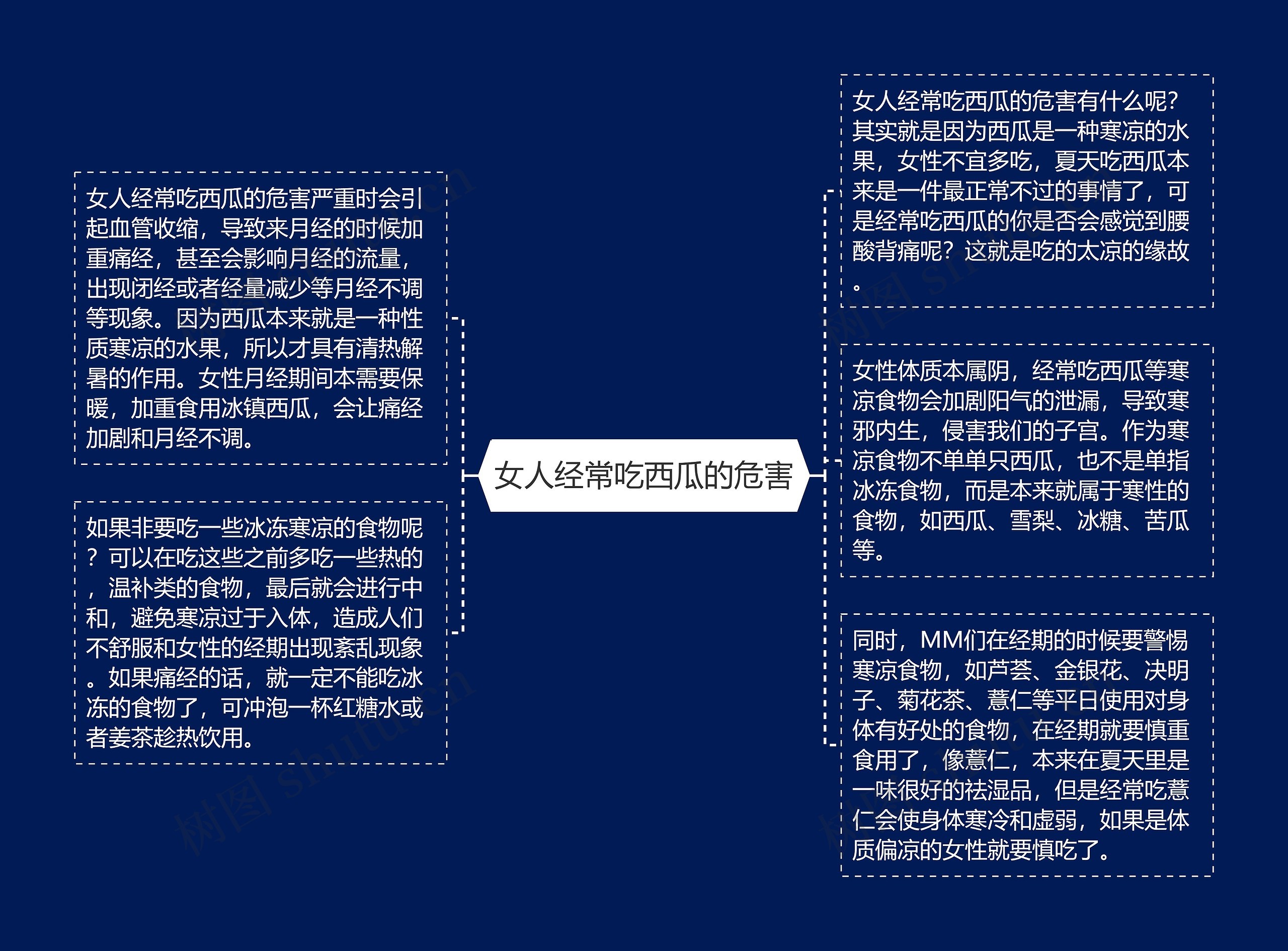 女人经常吃西瓜的危害