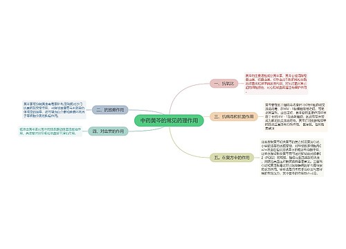 中药黄芩的常见药理作用