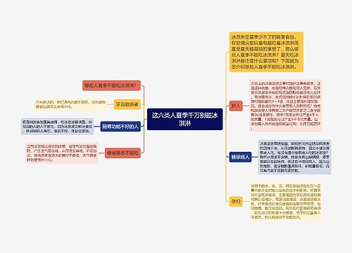 这六类人夏季千万别碰冰淇淋