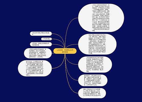 公司注销、吊销营业执照债务清偿