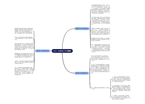 女人一生护好三个关键期
